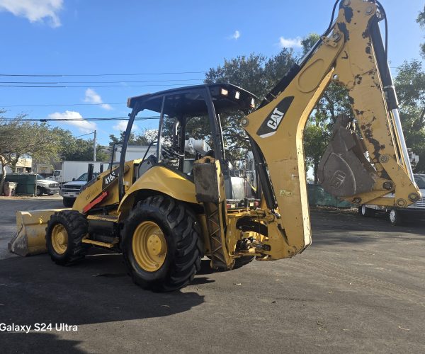 2014 CATERPILLAR 416F BACKHOE 4X4 OPEN CAB 006
