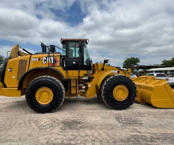 2014 CATERPILLAR 980K WHEEL LOADER ENCLOSED CAB AC & HEAT 006
