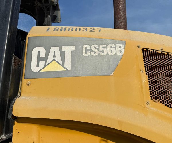 2014 CATERPILLAR CS56B VIBRATORY ROLLER COMPACTOR 007