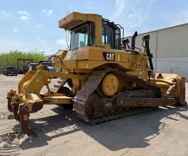2014 CATERPILLAR D6T ENCLOSED ROPS CAB AC HEATER MULTI SHANK RIPPER 003