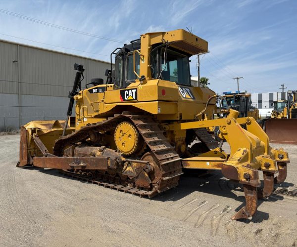 2014 CATERPILLAR D6T ENCLOSED ROPS CAB AC HEATER MULTI SHANK RIPPER 004