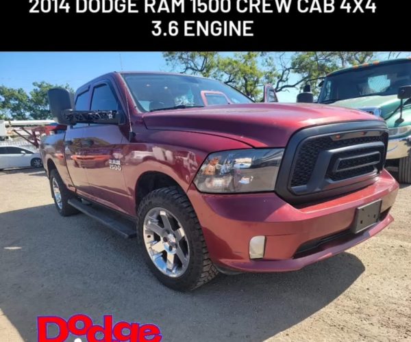 2014 DODGE RAM 1500 CREW CAB 4X4 001