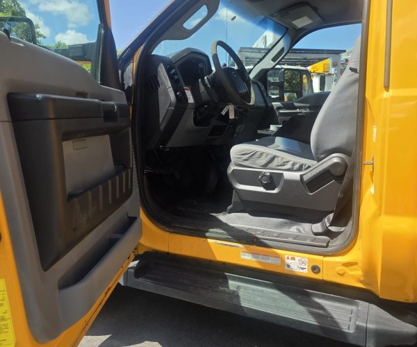 2014 FORD 550 4X4 UTILITY TRUCK DIESEL ALTEC AT40 45FT 006