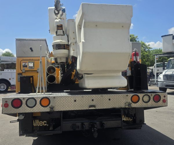 2014 FORD 550 4X4 UTILITY TRUCK DIESEL ALTEC AT40 45FT 027