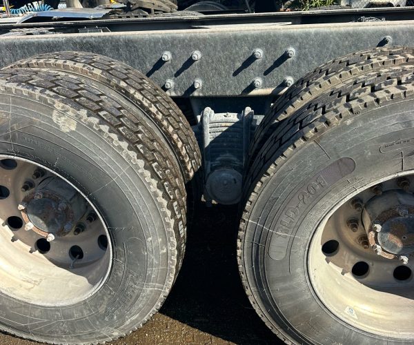 2014 MACK GRANITE CABIN CHASSIS 15 FT LONG TANDEM DOUBLE FRAME 005