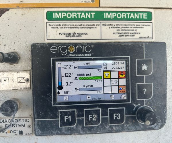 2014 PUTZMEISTER 36 METER CONCRETE PUMP MOUNTED ON A 2014 MACK MRU613 007