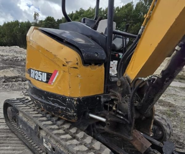 2014 SANY SY35U MINI EXCAVATOR 003