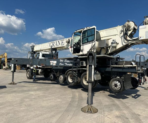 2014 TEREX 4500 X045-129 CROSSOVER BOOM TRUCK 45 TONS CRANE 105 FT BOOM 006