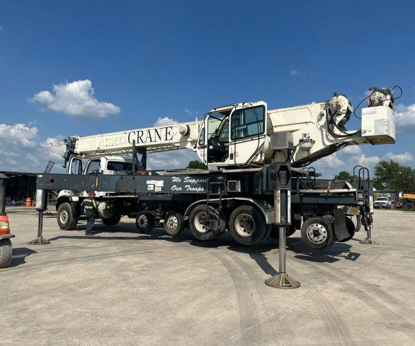 2014 TEREX 4500 X045-129 CROSSOVER BOOM TRUCK 45 TONS CRANE 105 FT BOOM 007