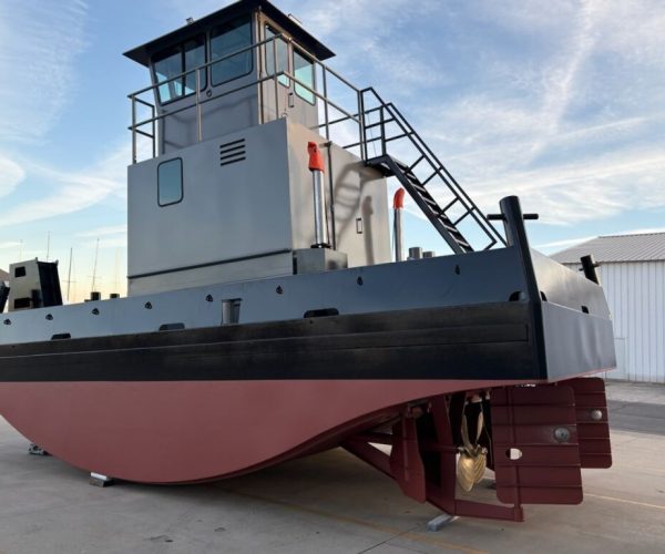 2014 TWIN INLAND PUSH BOAT MARINE SPECIALTIES DREDGE TENDER 001