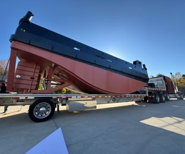 2014 TWIN INLAND PUSH BOAT MARINE SPECIALTIES DREDGE TENDER 002