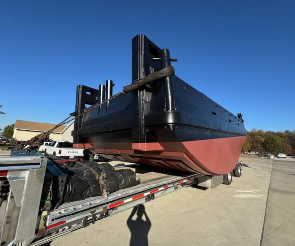 2014 TWIN INLAND PUSH BOAT MARINE SPECIALTIES DREDGE TENDER 003
