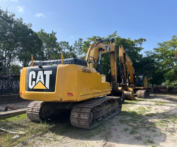 2015 CATERPILLAR 336FL HYDRAULIC EXCAVATOR ENCLOSED CAB WITH AC & DIGGING BUCKET 005