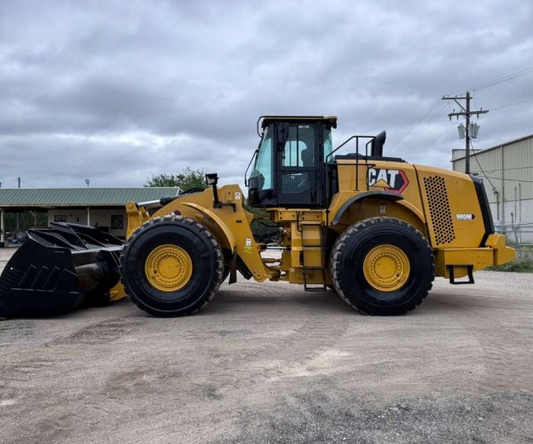 2015 CATERPILLAR 980M WHEEL LOADER WITH ENCLOSED CAB AC 005