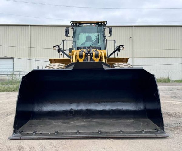 2015 CATERPILLAR 980M WHEEL LOADER WITH ENCLOSED CAB AC 013