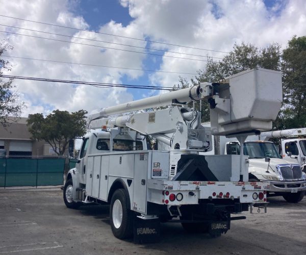 2015 FREIGHTLINER AM 755 ALTEC 60 FT BUCKET DOUBLE BUCKET 006