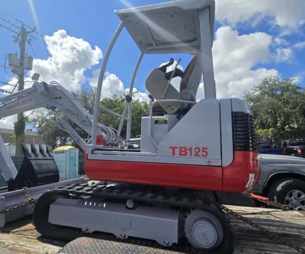 2015 TAKEUCHI TB125 MINI EXCAVATOR WITH OR WITHOUT 2006 UTILITY 003