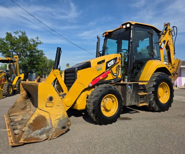 2016 CATERPILLAR 420F2 BACKHOE ENCLOSED CAB AC 4X4, WITH THIRD VALVE 003