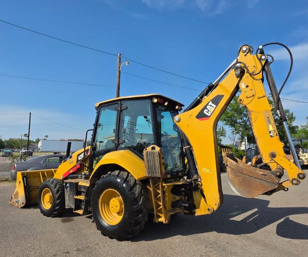 2016 CATERPILLAR 420F2 BACKHOE ENCLOSED CAB AC 4X4, WITH THIRD VALVE 005