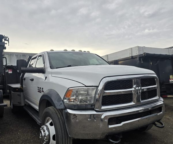 2016 DODGE RAM 4500 4X4 TRUCK CREW CAB DIESEL FLATBED 003