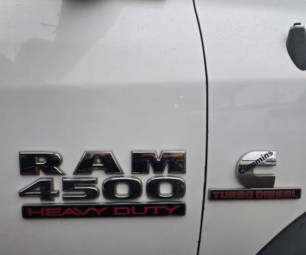 2016 DODGE RAM 4500 4X4 TRUCK CREW CAB DIESEL FLATBED 004