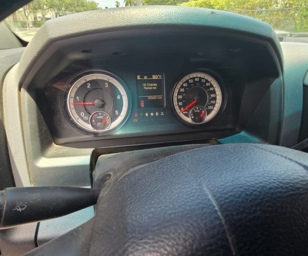 2016 DODGE RAM 4500 CREW CAB 4X4 DIESEL, FLAT BED WITH FIFTH WHEEL 008