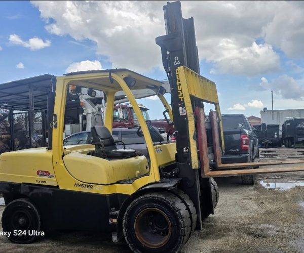 2016 HYSTER H120FT FORKLIFT DIESEL 12.000LB CAPACITY DIESEL FUEL KUBOTA ENGINE 001