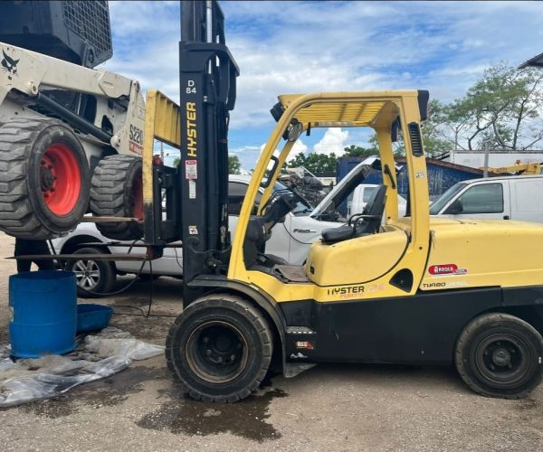 2016 HYSTER H120FT FORKLIFT DIESEL 12.000LB CAPACITY DIESEL FUEL KUBOTA ENGINE 004