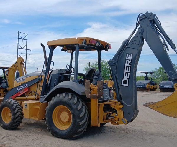 2016 JOHN DEERE 310L EP BACKHOE 4X4 OPEN CAB W HAMMER LINE KIT 004