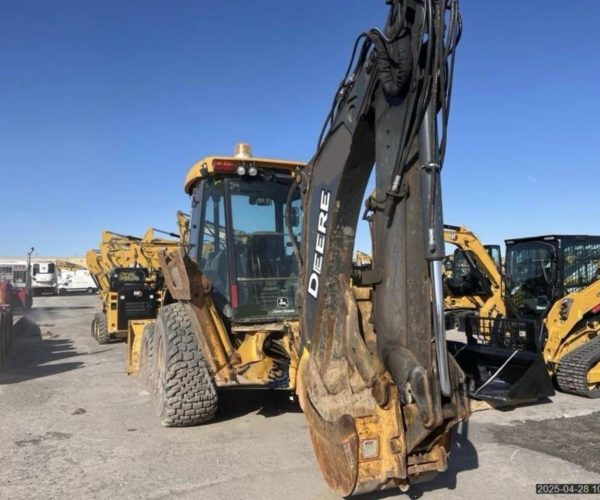 2016 JOHN DEERE 410L BACKHOE 4X4 ENCLOSED CAB AC 003