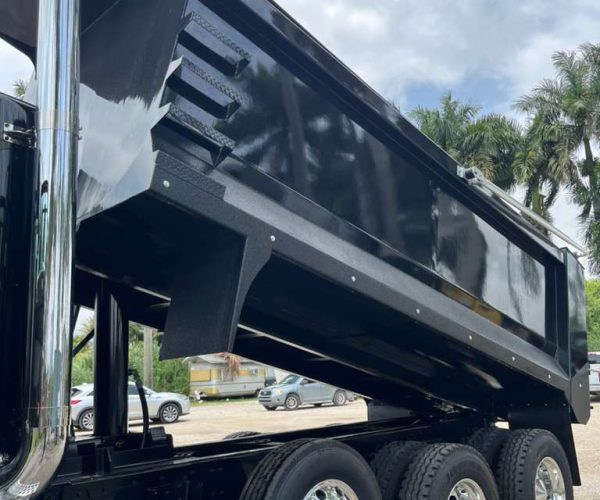 2016 KENWORTH T800 DUMP TRUCK TRI-AXLE WSTEEREABLE THIRD AXLE 020