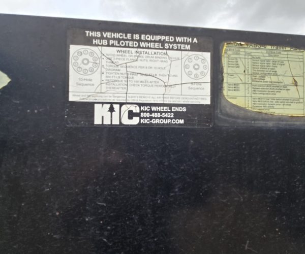 2016 LOW BOY TRAILER TANDEM AXLE 35 TONS 006
