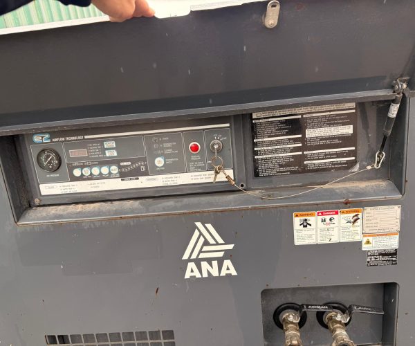 2017 AIRMAN PDS185S COMPRESSOR WITH TRAILER 009