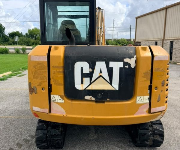 2017 CAT 305E2 MINI EXCAVATOR ENCLOSED CAB W AC 007