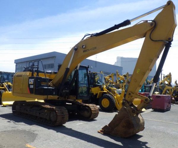 2017 CATERPILLAR 320E EXCAVATOR ENCLOSED CAB TIER 3 CATERPILLAR ENGINE 002