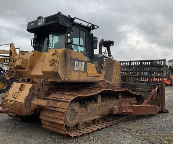 2017 CATERPILLAR D7E DOZER CRAWLER ENCLOSED CAB 002