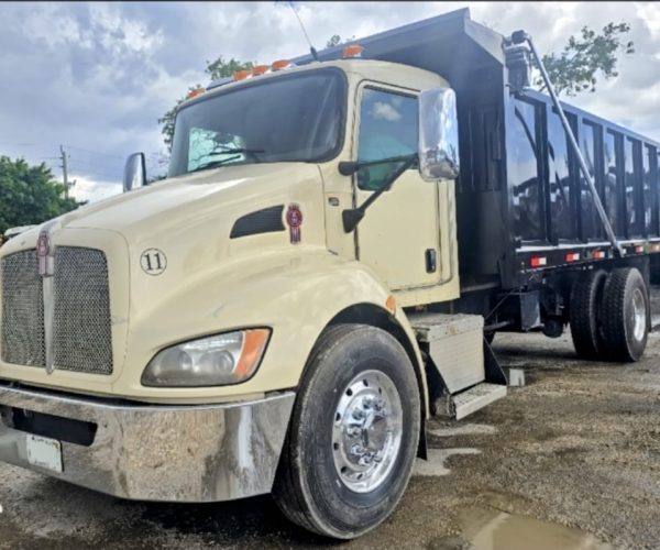 2017 KENWORTH T370 DUMP TRUCK SINGLE AXLE 002