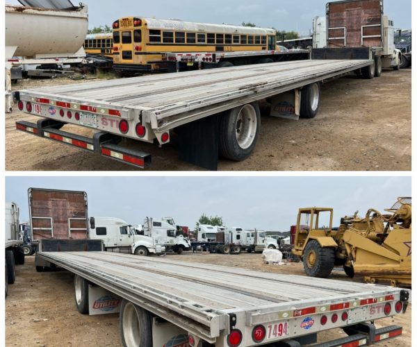 2017 UTILITY DROP DECK 53FT ALUMINUM TRAILER 001
