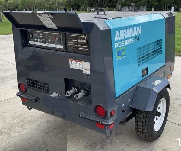 2018 AIRMAN PDS1855 T4 COMPRESSOR WITH TRAILER 004