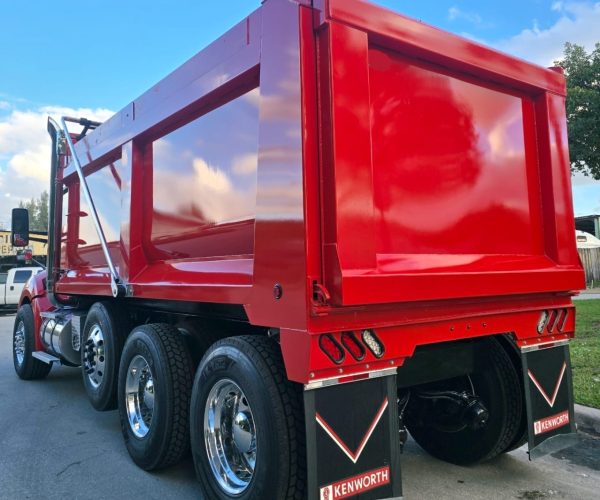 2018 KENWORTH T680 DUMP TRUCK TRI-AXLE 003