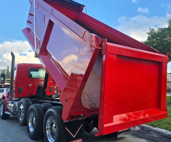 2018 KENWORTH T680 DUMP TRUCK TRI-AXLE 004