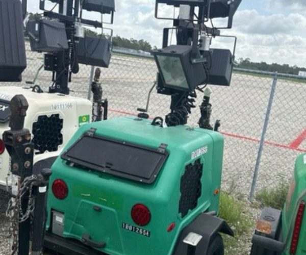 2018 TEREX RL4 6 KW LIGHT TOWER WITH TRAILER 001