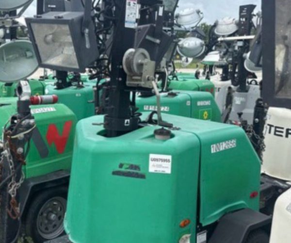 2018 TEREX RL4 6 KW LIGHT TOWER WITH TRAILER 002