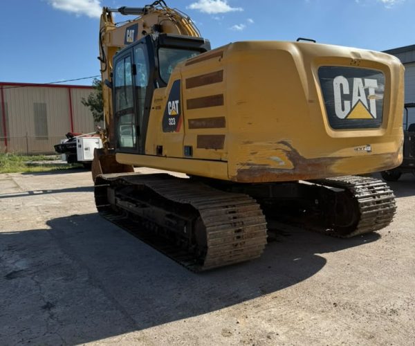 2019 CATERPILLAR 323 EXCAVATOR WITH ENCLOSED CAB & AC 005