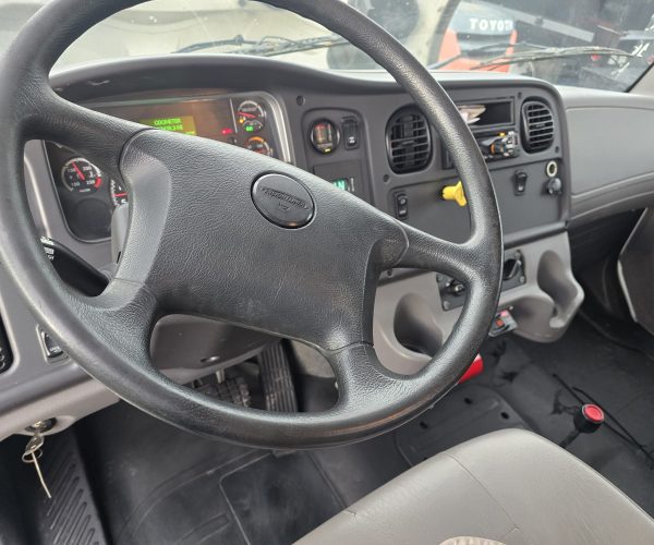 2019 FREIGHTLINER M2 106 TANDEM 22 FT FLATBED DUMP TRUCK 009