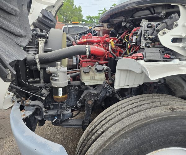 2019 FREIGHTLINER M2 106 TANDEM 22 FT FLATBED DUMP TRUCK 014