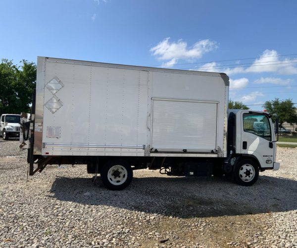 2019 ISUZU NQR BOX TRUCK 16FT W ALUMINUM LIFT GATE 002