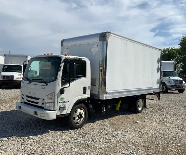 2019 ISUZU NQR BOX TRUCK 16FT W ALUMINUM LIFT GATE 005