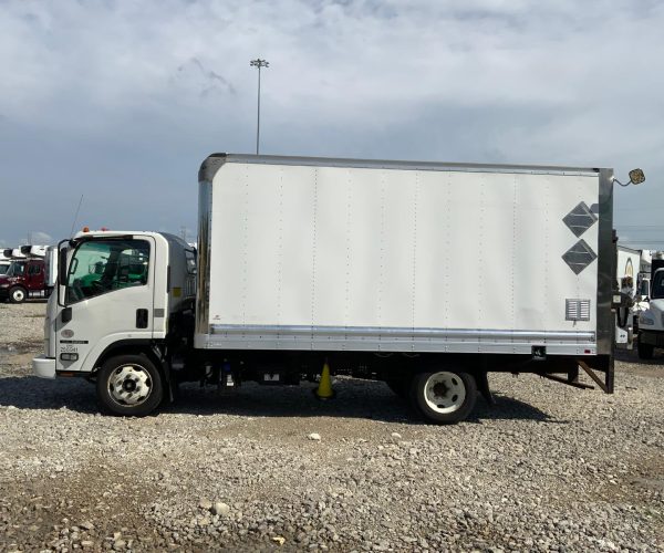 2019 ISUZU NQR BOX TRUCK 16FT W ALUMINUM LIFT GATE 006
