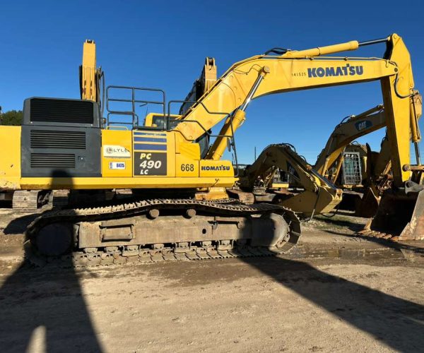 2019 KOMATSU PC490LC-11 EXCAVATOR ENCLOSED CAB AC 003